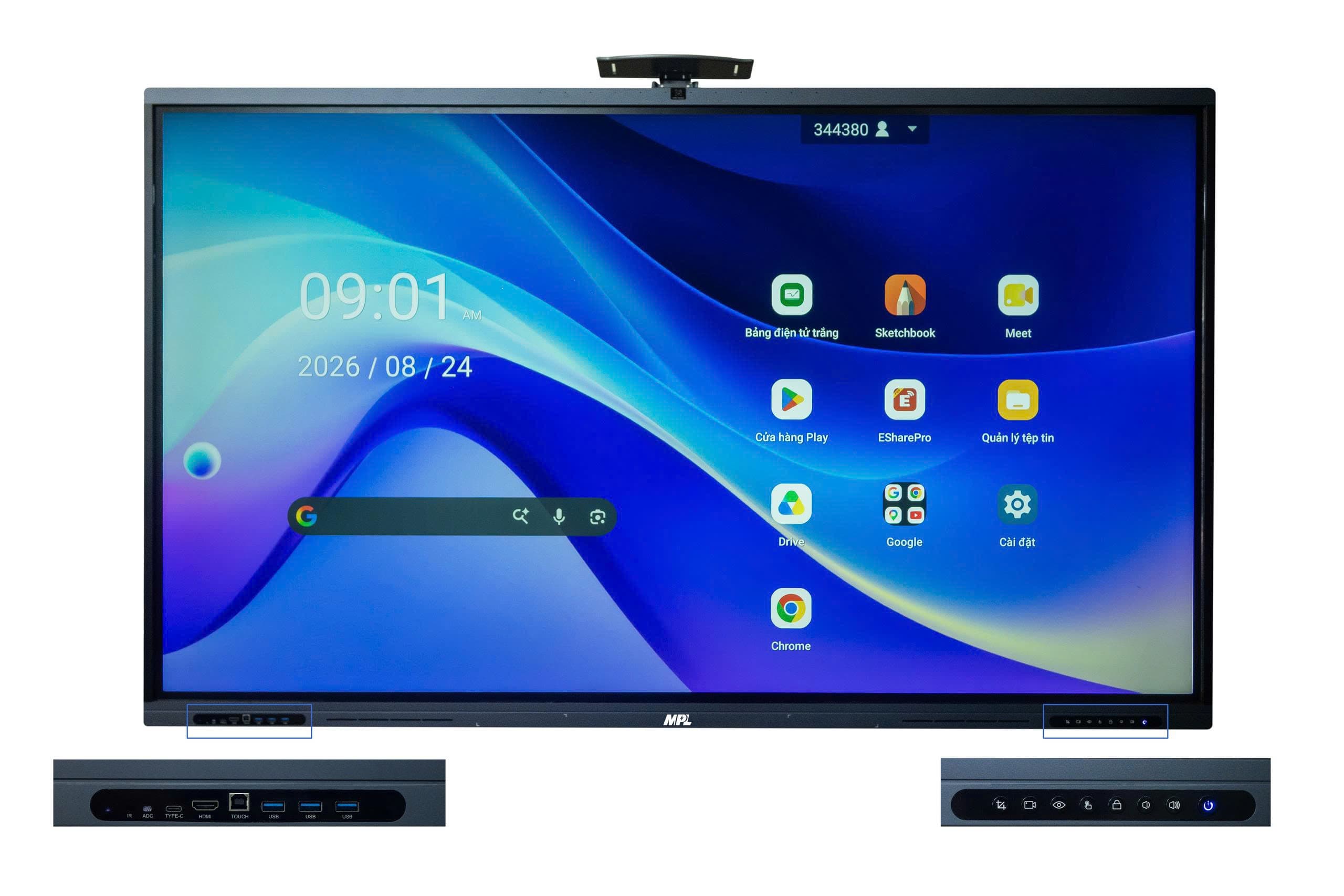 Màn hình tương tác thông minh MPL 75 inch LED75H18S-1
